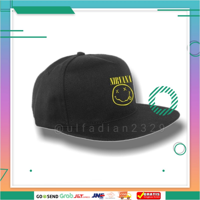 Topi Nirvana - Topi Nirvana Snapback