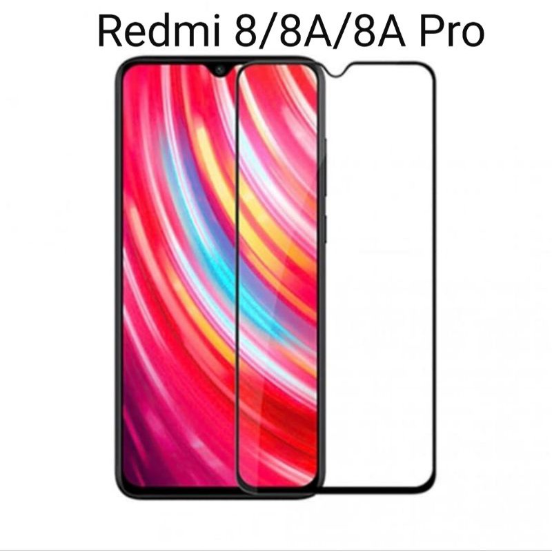 Xiaomi Redmi 8/8A/8A Pro Tempered Glass Full Layar Anti Gores Kaca