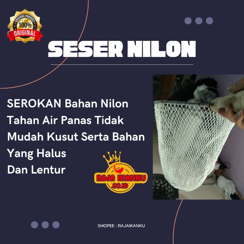 Seser Ikan Seser Nilon Sangat Kuat.