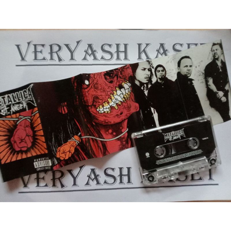 kaset metallica st.anger