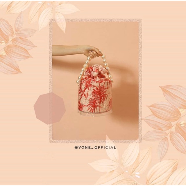 READY NEW Biba Bag Vone Official x Mmehuillet Kiki Siantar Kaeen Bali Red Merah