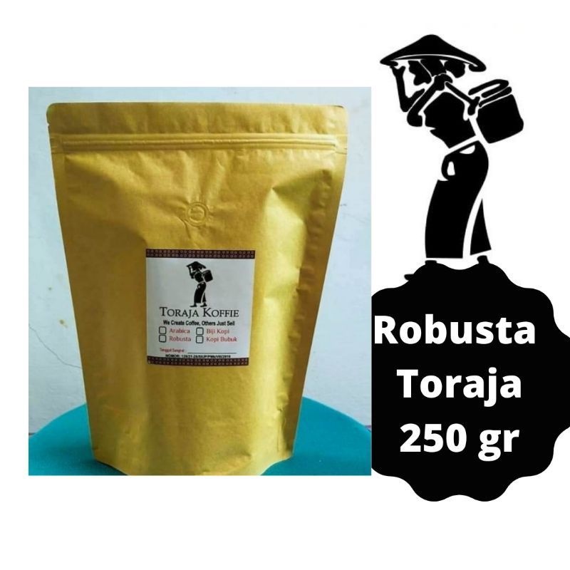 

Kopi Robusta Toraja Biji Kopi Toraja Robusta Bubuk Robusta Toraja Kopi Robusta Toraja 250gr
