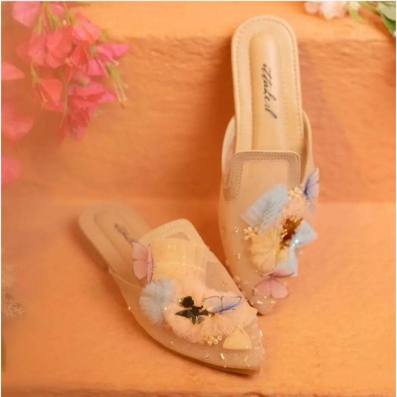 Ittaherl katnis mules salmon size 38