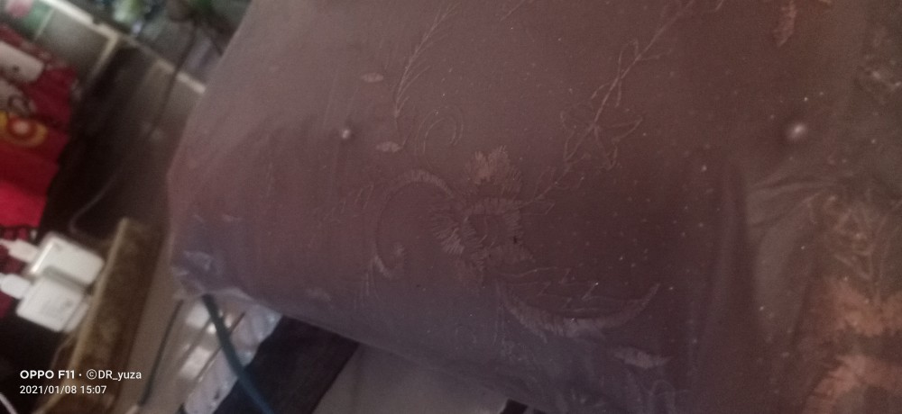 Ready Again...!!!batik Gamis Brokat Tile Mutiara Aurel Premium - Kayla - Sabrina