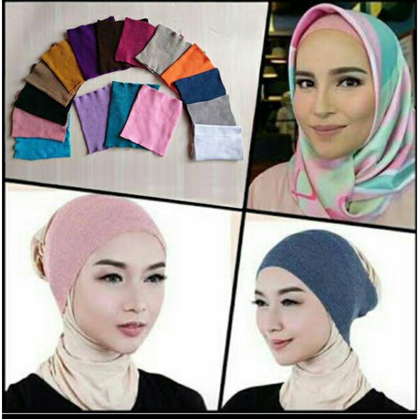 Bandana rajut,ciput bandan rajut super murah 1 WARNA