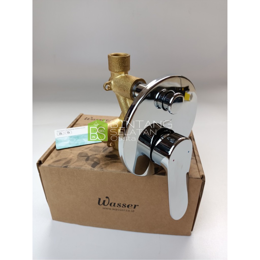 Wasser MBT-X060 Single Lever Concealed Bath &amp; Shower Mixer