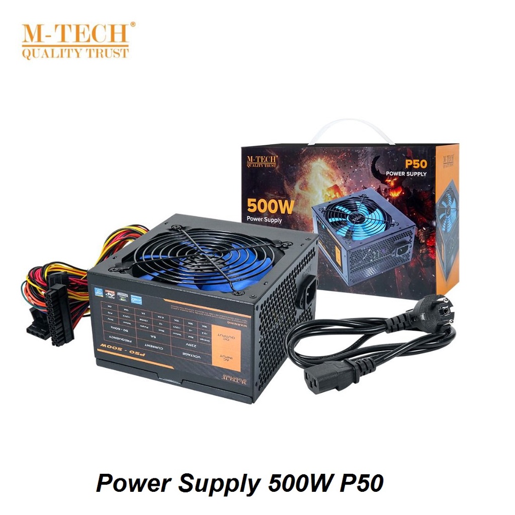 Power Supply PSU M-Tech 500W P50