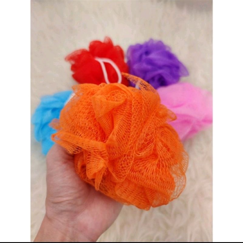 Shower Puff / Spons Mandi Besar Warna Warni