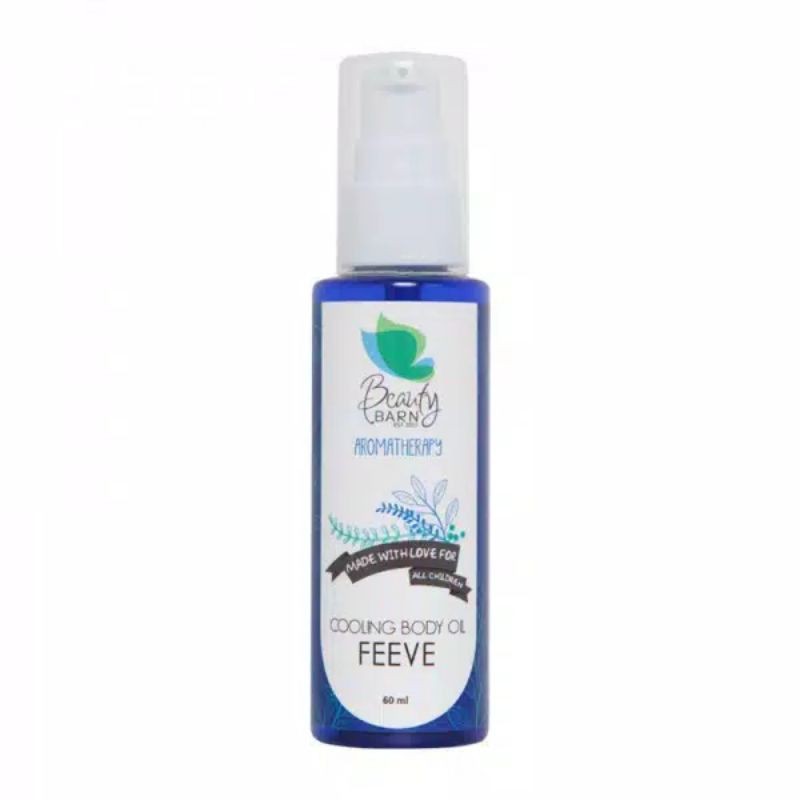 Beauty Barn Body - Feeve Cooling Body Oil ( Meredakan urtikaria, menurunkan demam)