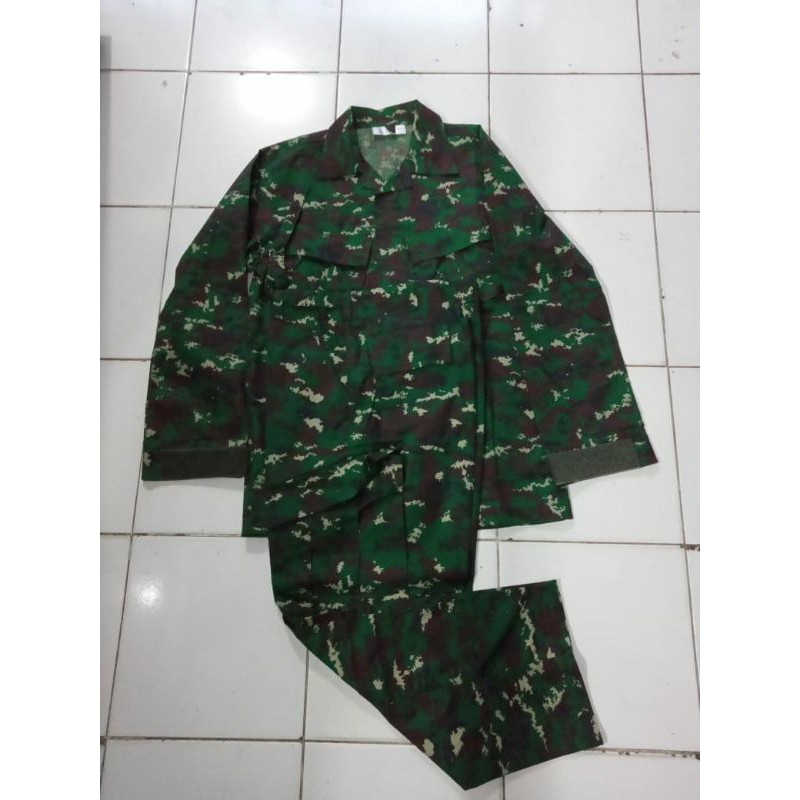 1 STEL BAJU PDL NKRI ASLI JATAH  PEMBAGIAN TNI