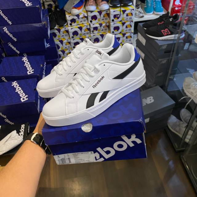Reebok Classic Royal Complete 3 Leather Low White Black