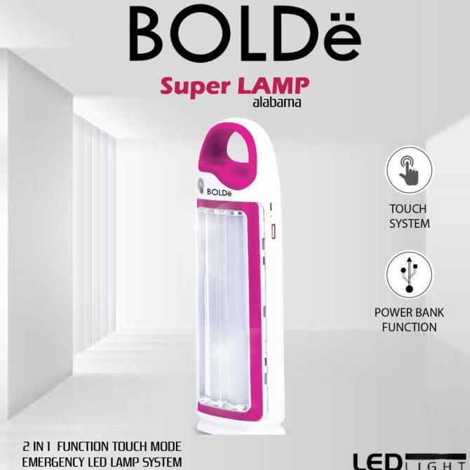 BOLDe ALABAMA Super LAMP LED Lampu Emergency Portable