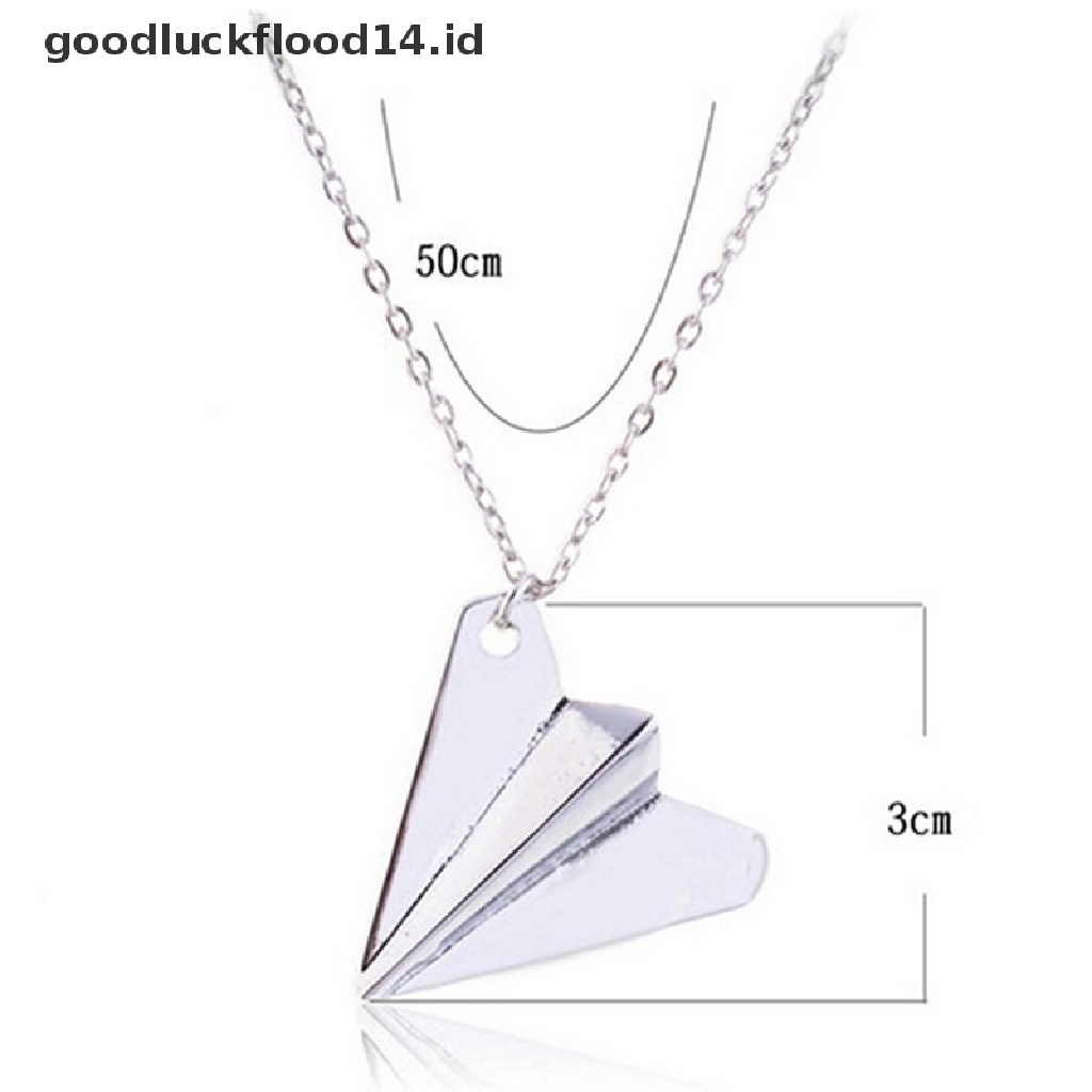 [OOID] Harry Style Paper Airplane Pendant Necklace Jewelry Chain Collar Choker Necklace ID