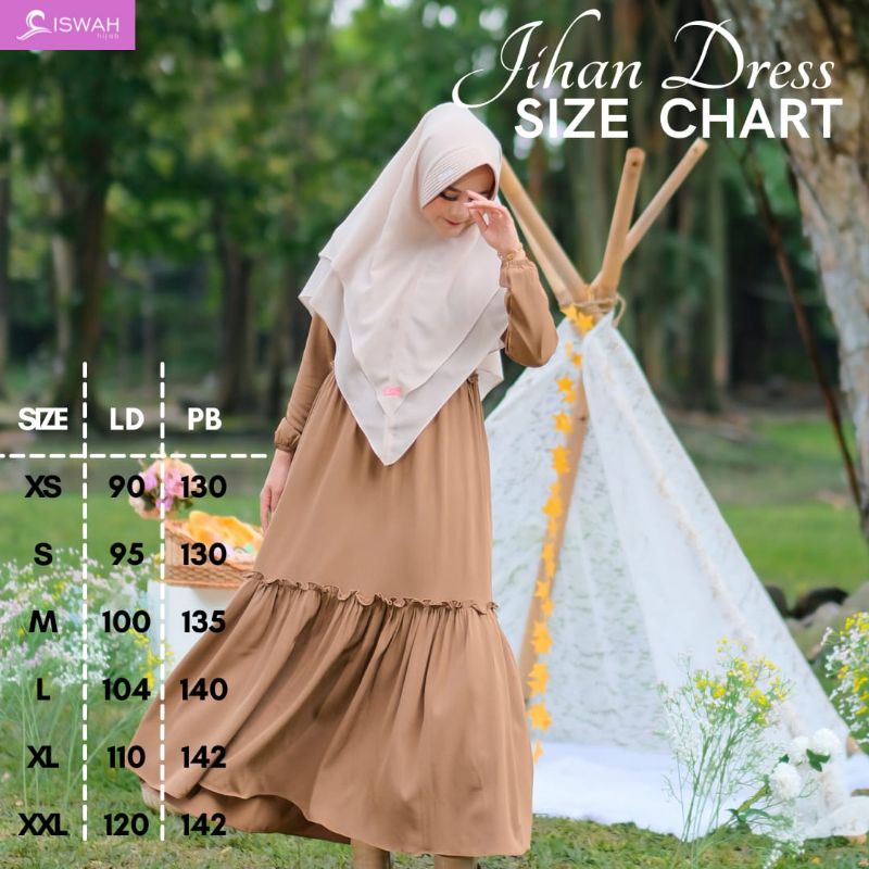 Jihan Dress By Iswah Hijab