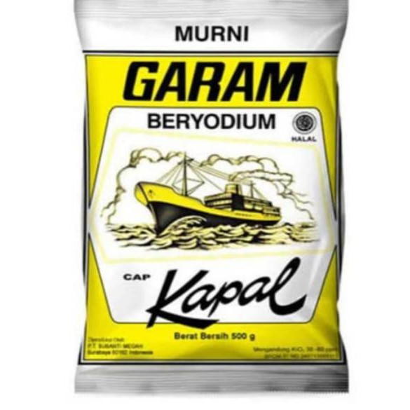 

Garam Cap Kapal 500gr Grosir