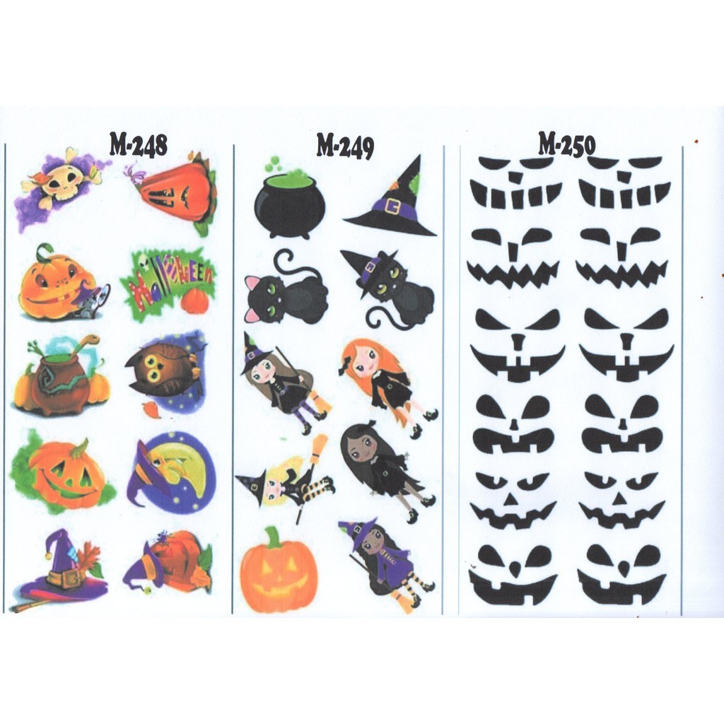 Edible Stamp / Edible Stamp / Stiker Makanan Hallowen 1