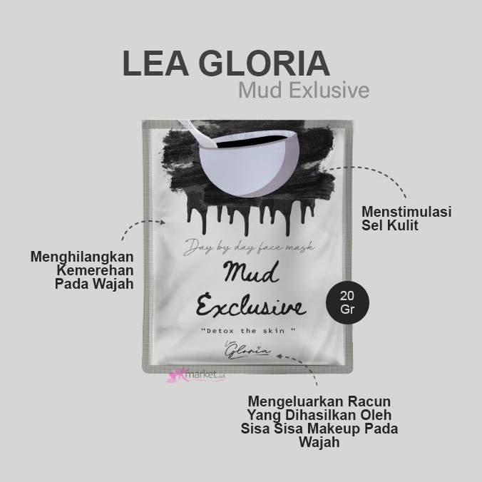 [BPOM] LEA GLORIA Masker Bubuk 10gr | 20gr