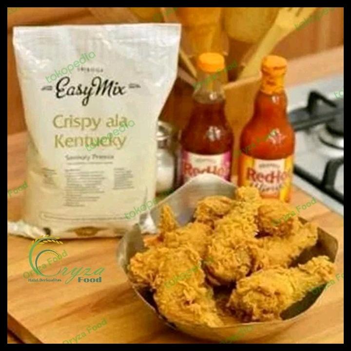 

Tepung Premix Sriboga Easymix Crispy Ala Kentucky 1Kg Kode 325