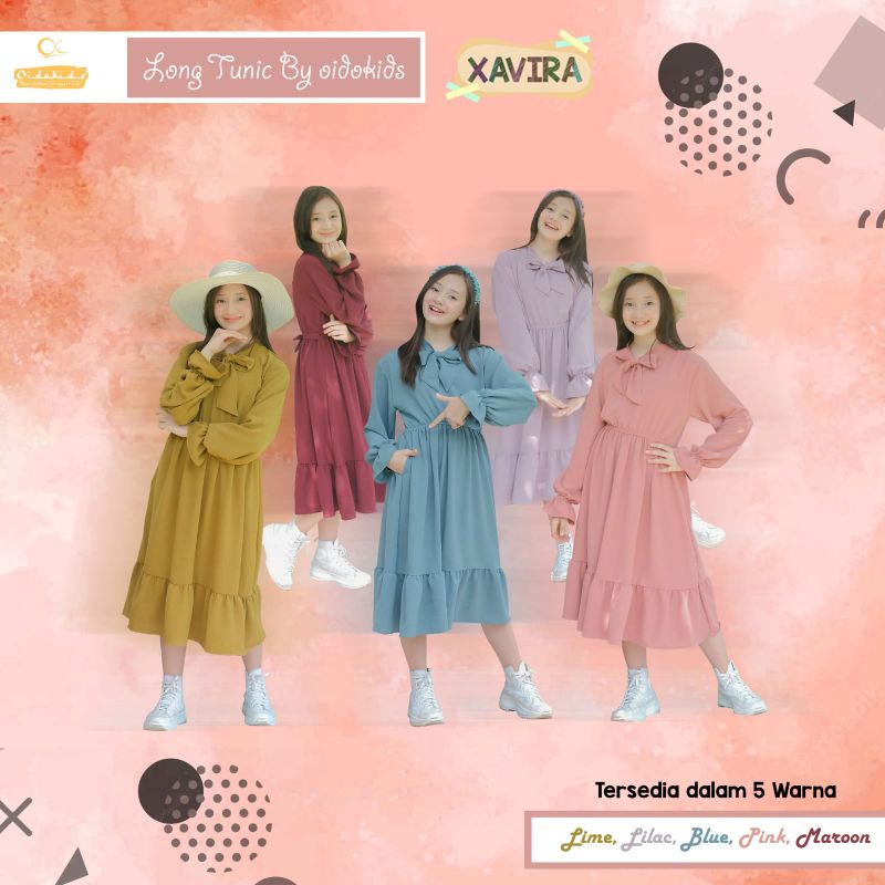 Long tunik xavira oidokids