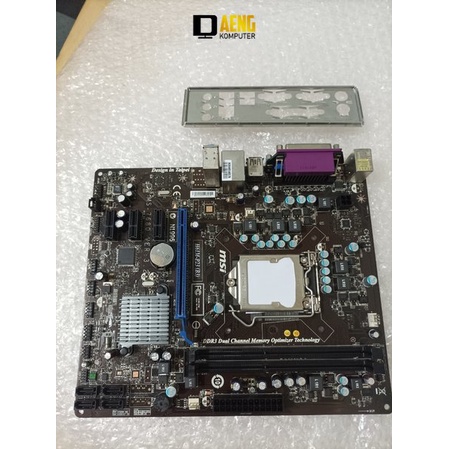 Motherboard Mainboard Mobo Pc Merk Msi H61M -P23(B3) Socket 1155 support ivy USB 3.0 Murah