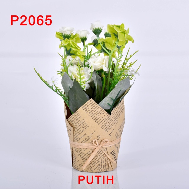 Bunga plastik / bunga dekorasi / p2065-5