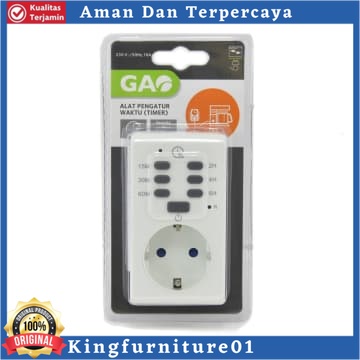 Gao Stop Kontak Timer Manual