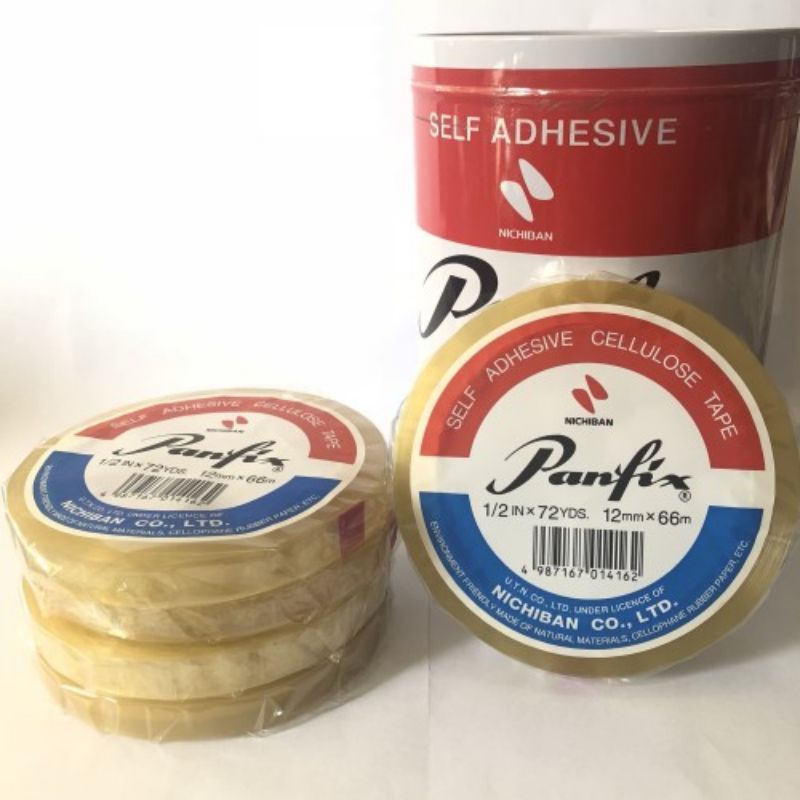 

Panfix Selotip Lakban Bening Cellulose Tape Selft Adhesive Nichiban