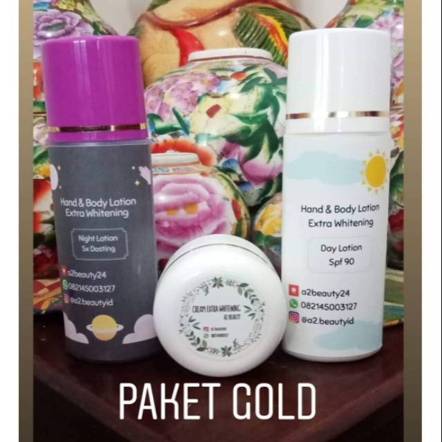 Paket gold (hb extra whitening)