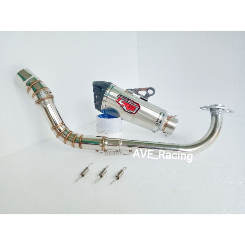 knalpot racing R9 buat Beat karbu/ Beat/ Vario dll