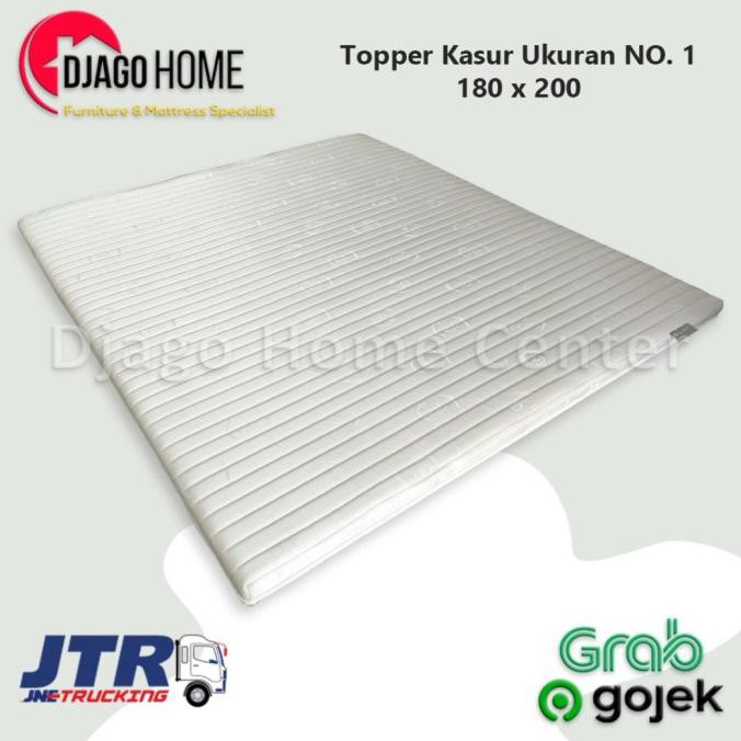 Ready Stok - Mattress Topper No 1 Uk. 180 X 200 (Lapisan Atas Kasur / Spring Bed)