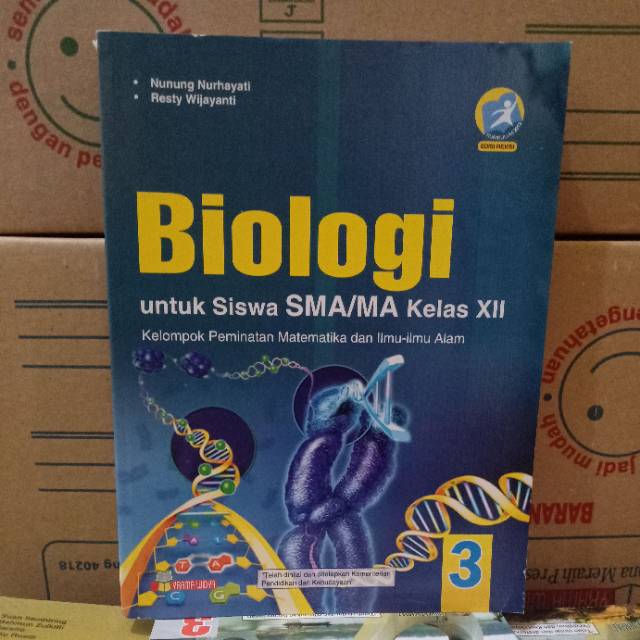 Buku Biologi Kelas 12 Buku Paket Biologi Kelas 12 Biologi Kelas 12 Kurikulum 2013 Revisi Shopee Indonesia