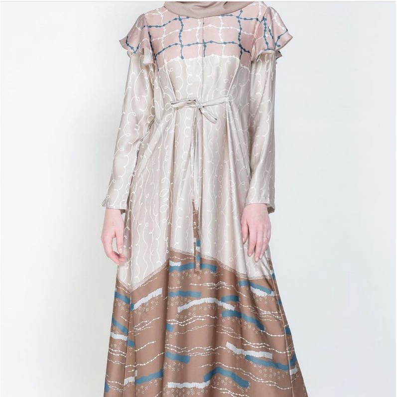 Negri Dress vanilla hijab