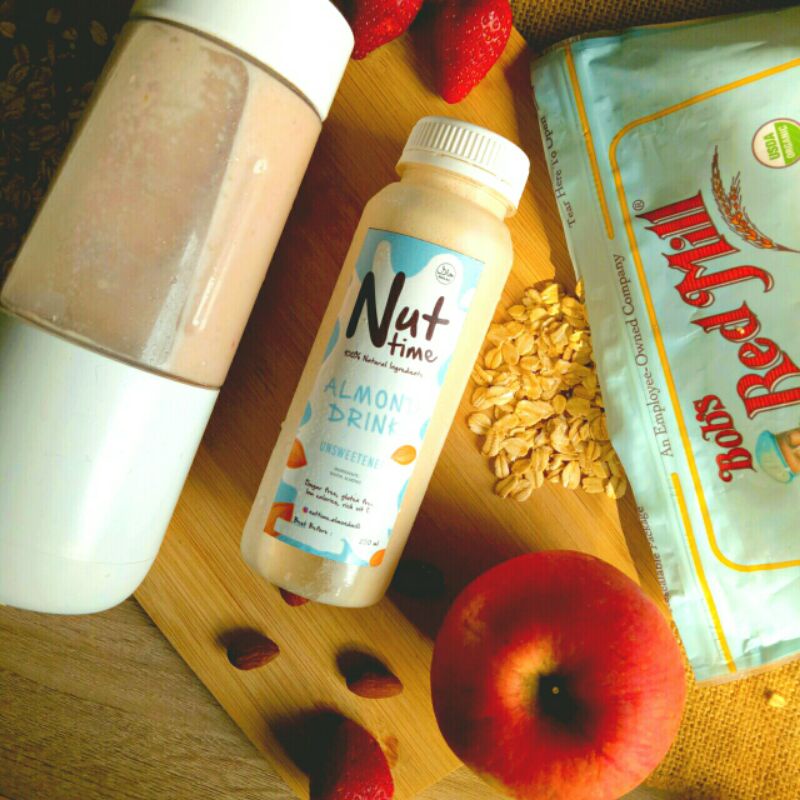 

ASI BOOSTER SUSU ALMOND NUTTIME ALMONDMILK DIET NONLACTOSE KESEHATAN IBU HAMIL SUGAR FREE HOMEMADE