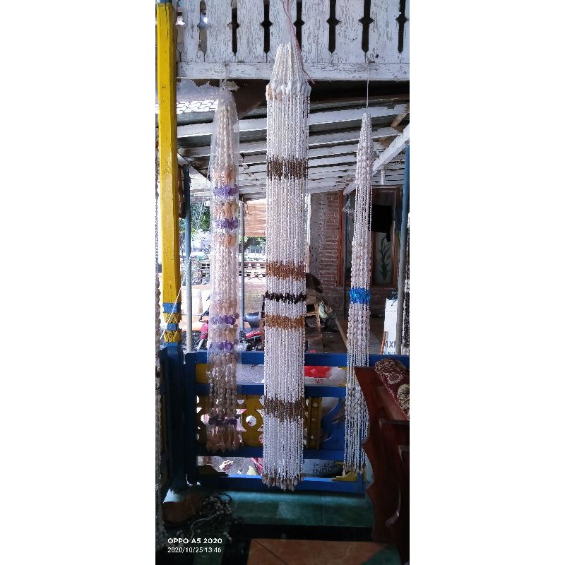 #TIRAI KERANG isi 10untai FULL BERASAN LAMPUNG CANTIK free bubble