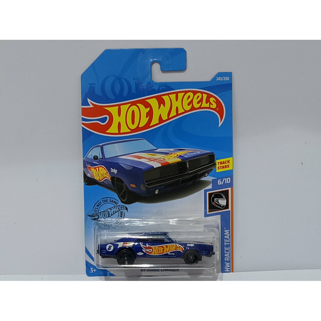Hotwheels Dodge Charger Biru 69