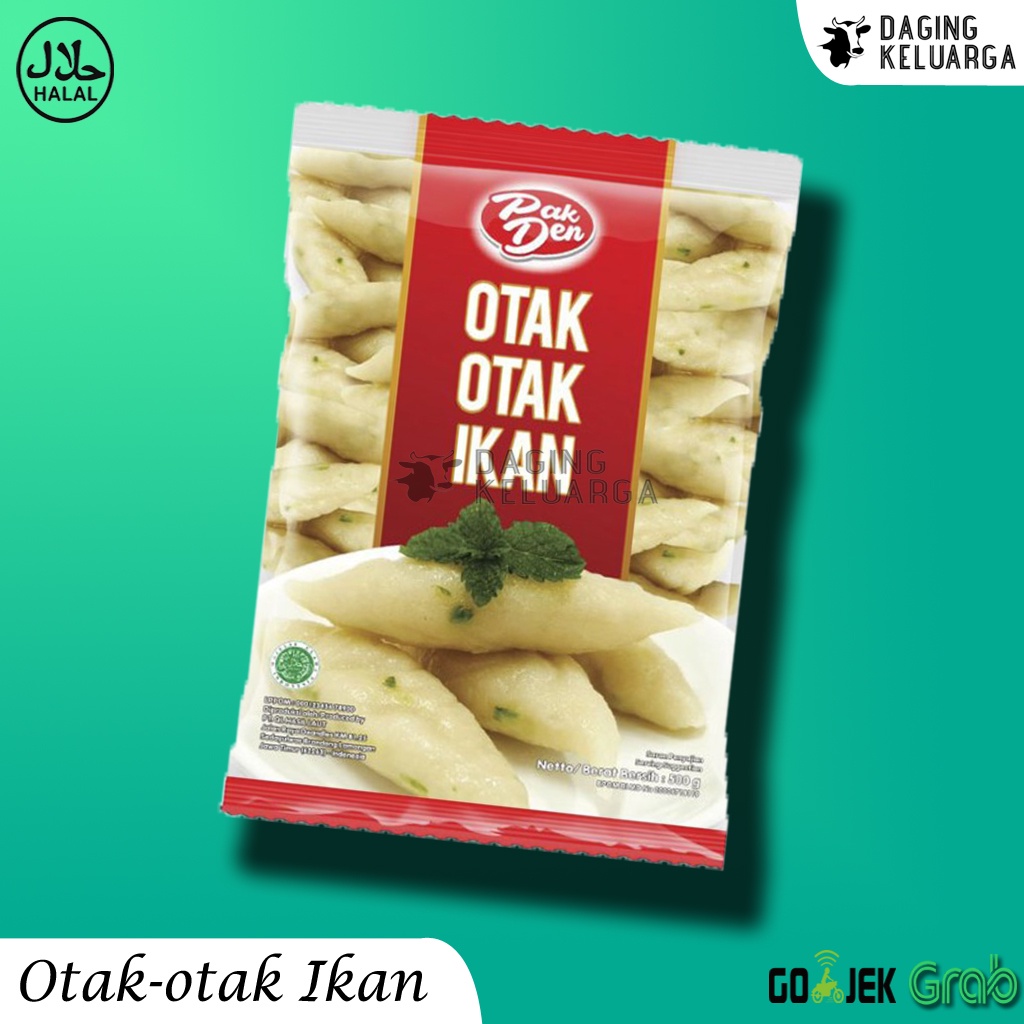 

OTAK OTAK IKAN (PAK DEN) / KEMASAN 500GR / PREMIUM QUALITY