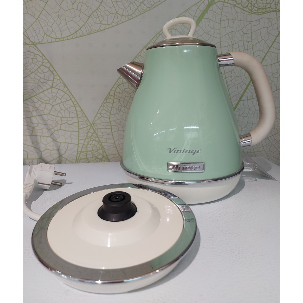 ARIETE TEKO LISTRIK 1L / PEMANAS AIR GREEN VINTAGE / WATER KETTLE VINTAGE