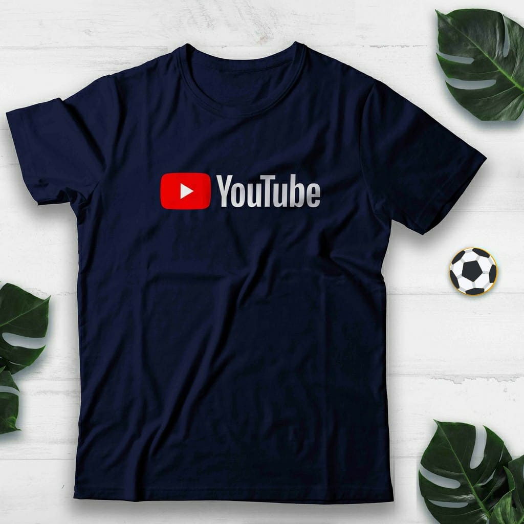 KAOS SABLON PREMIUM YOUTUBE T-SHIRT BAJU DISTRO 2