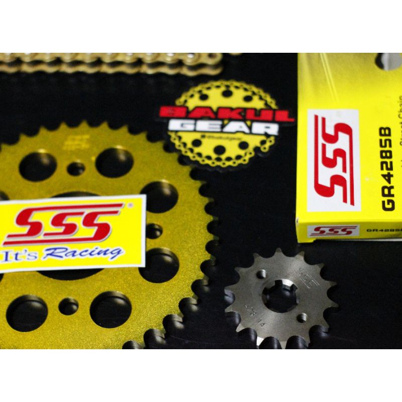 Gear SSS RX KING JUPITER Z VEGA R FIZ R FIZR ukuran 428-1
