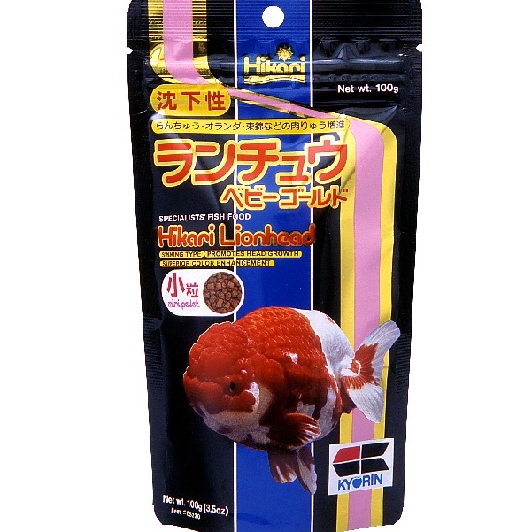 Pakan Makanan Ikan Mas Hias HIKARI Lionhead Lion Head (JAPAN) Import 100g 100gr 100gram 100 g Koki Rancu Koi Aquarium