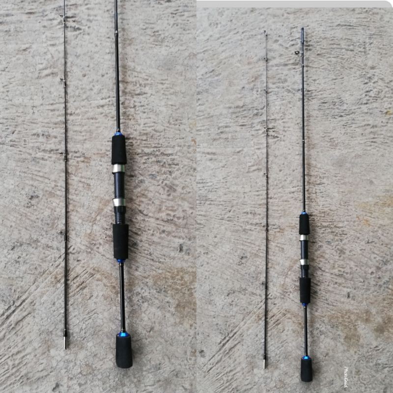 Joran ajiro 2-6lbs fiber solid lentur