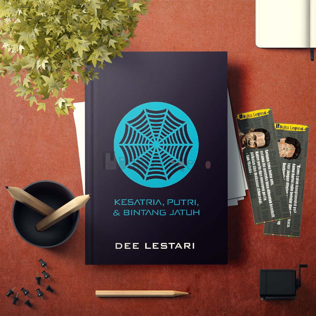 Novel Supernova Kesatria Putri dan Bintang Jatuh - Dee Lestari