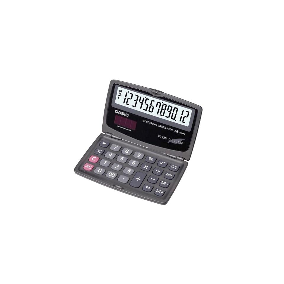 

casio original kalkulator calculator lipat sx 220