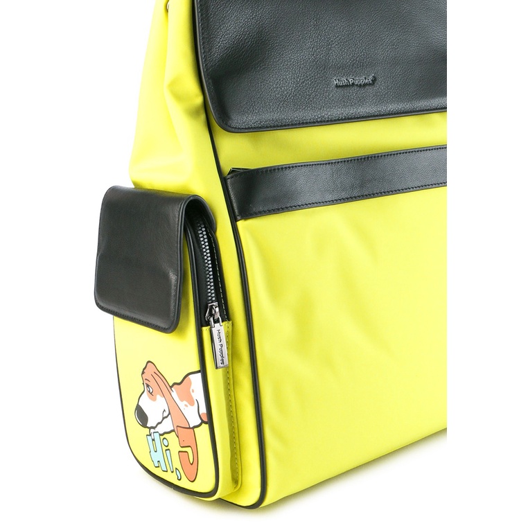 TAS RANSEL PUNGGUNG PRIA HUSH PUPPIES BACKPACK ORIGINAL KUNING HM011