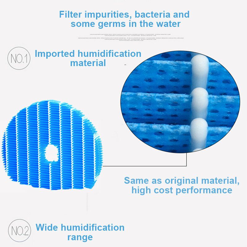 NAUTIC - Humidifier Compatible for sharp FZ-C100MFE buat KC-840Y KC-C70E KC-860Y KC-C150E KC-C100E KC-940Y KC-840Y