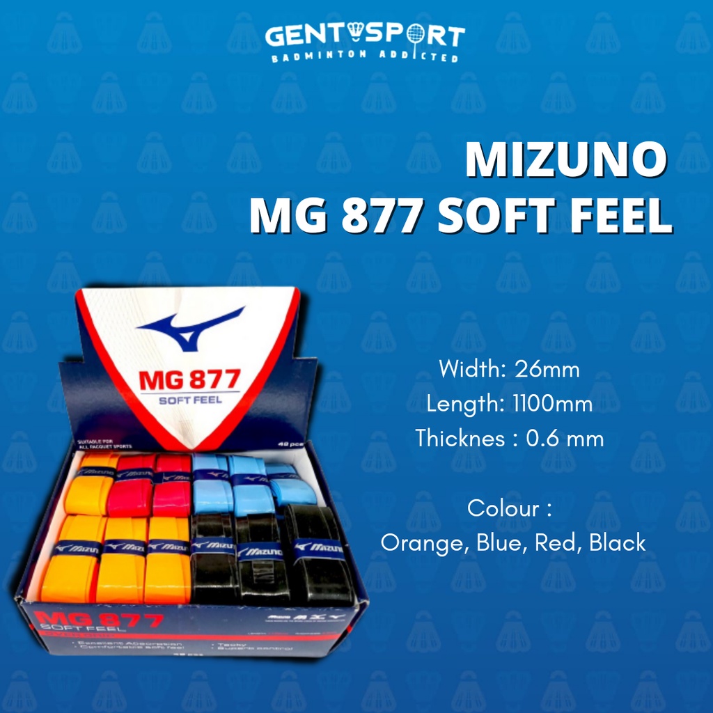 Mizuno MG 877 Grip Raket Badminton Original bisa COD