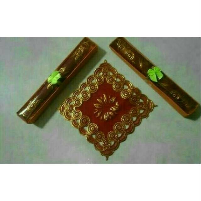 Souvenir Pernikahan Tatakan gelas Box mika sovenir Murah Pesta Khitanan