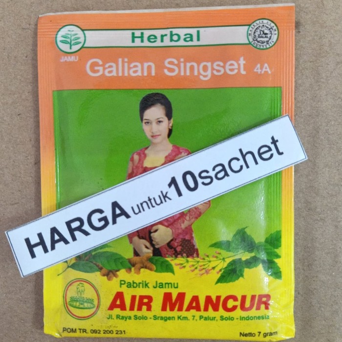 GALIAN SINGSET AIR MANCUR