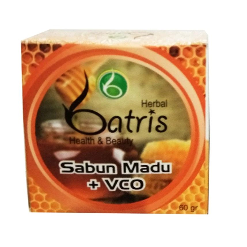 Sabun VCO Madu Batrisyia Herbal, Pembersih Wajah untuk Kulit Kering