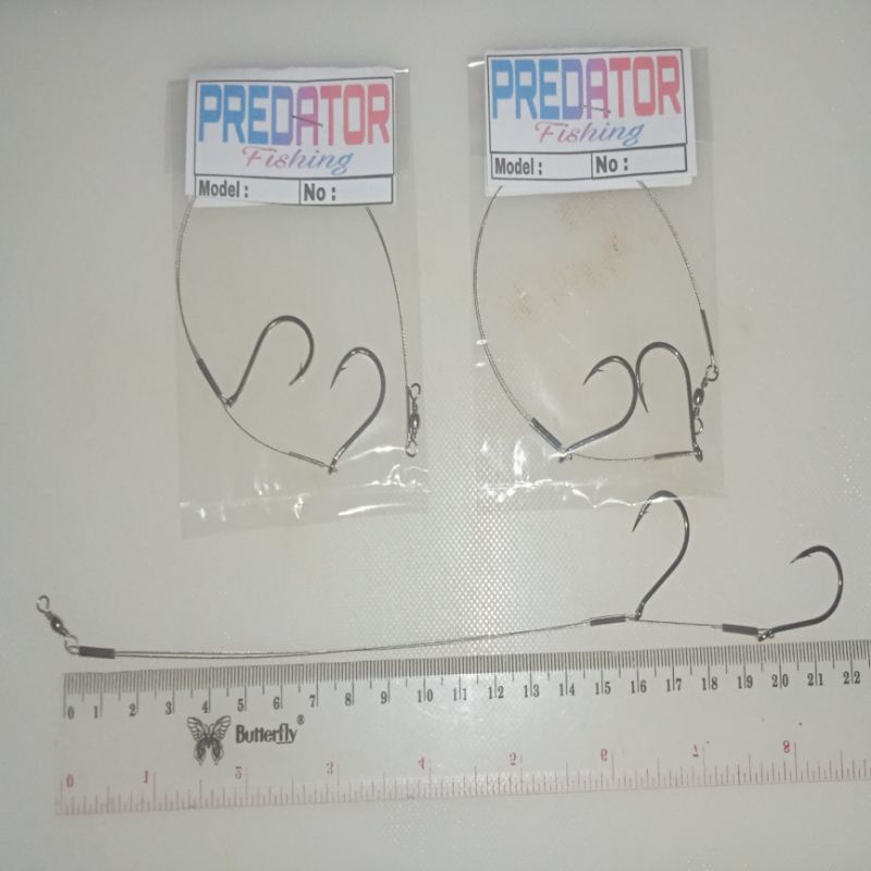 rangkaian pancing tenggiri